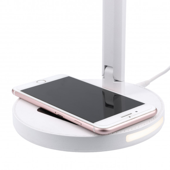 Luz de lectura con cargador Wireless