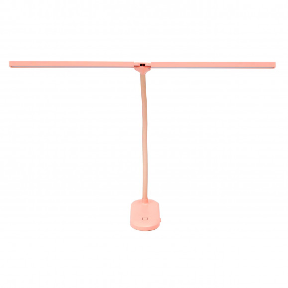 Luz de lectura adaptable con pinza Joy Rosa