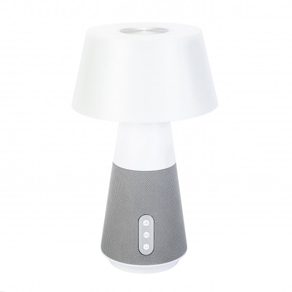 Lámpara de mesa con altavoz Bluetooth George