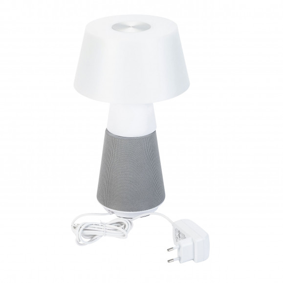 Lámpara de mesa con altavoz Bluetooth George