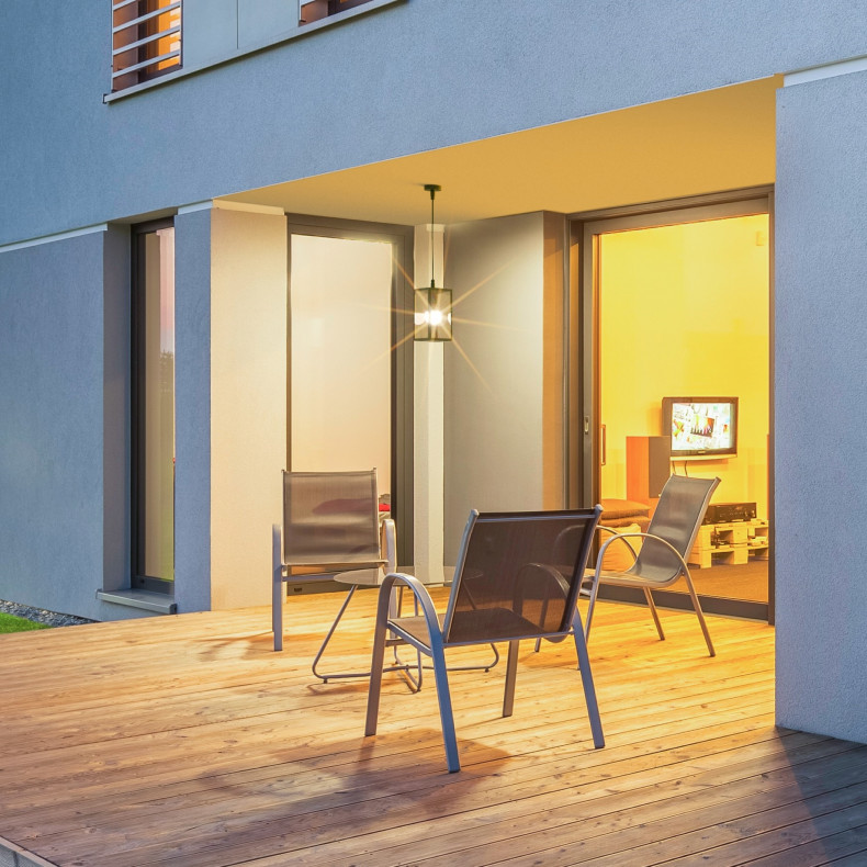 Lámpara colgante exterior Pristol
