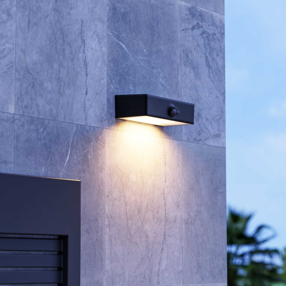 Aplique Exterior LED Solar Ret