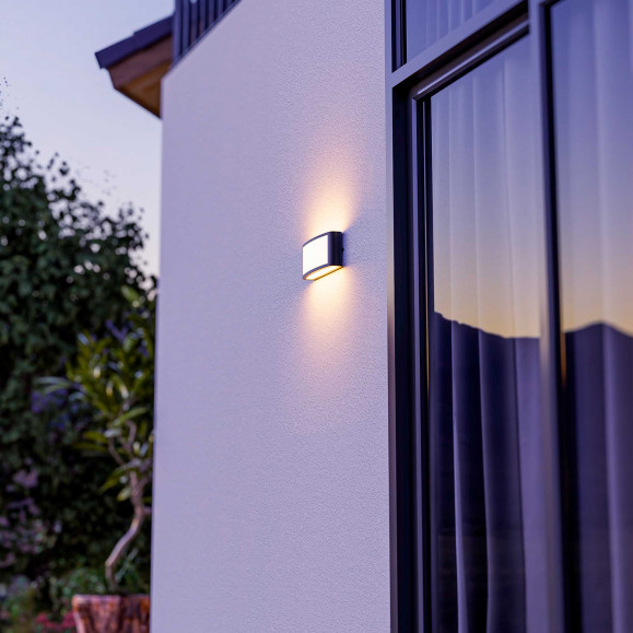 Aplique de pared Exterior Zenitha