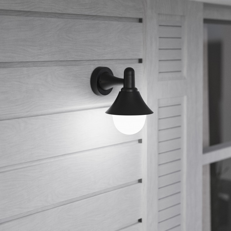 Aplique de pared Exterior Alan