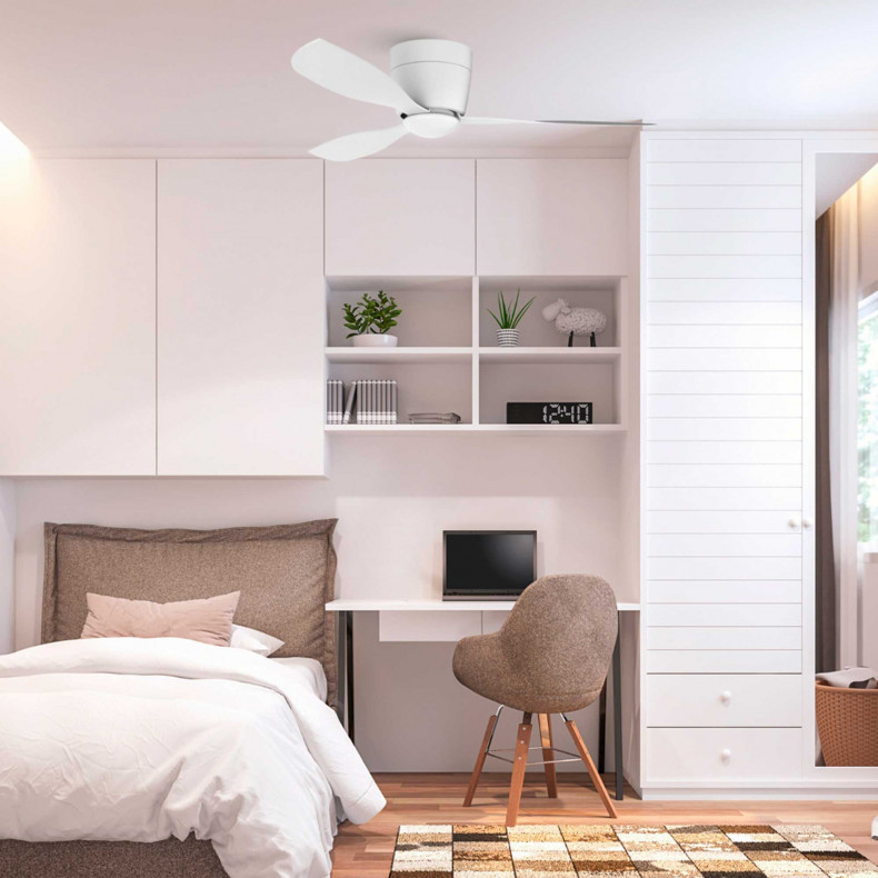 Ventilador de techo con luz Bora