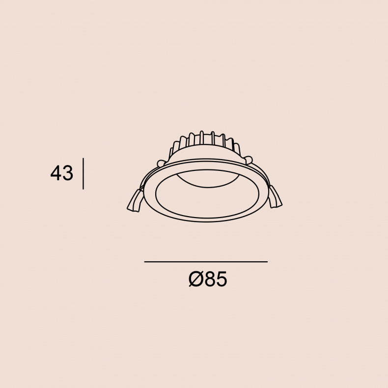 Downlight LED Jet