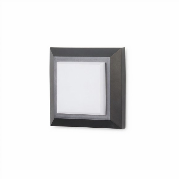 Aplique Exterior LED Grove Diffuser Square