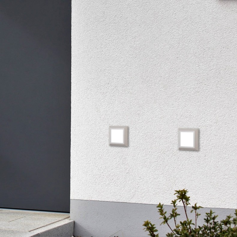 Aplique Exterior LED Grove Diffuser...