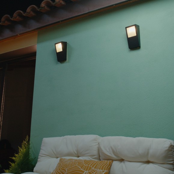 Aplique de Pared Exterior Nika