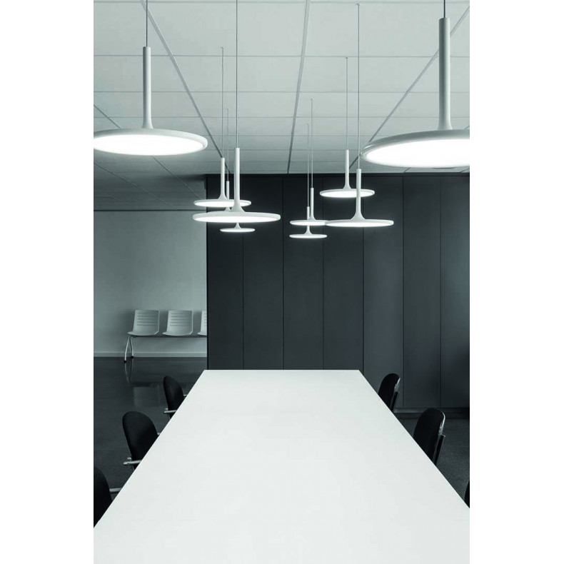 COLGANTE NET Ø250 LED 3000K BLANCO