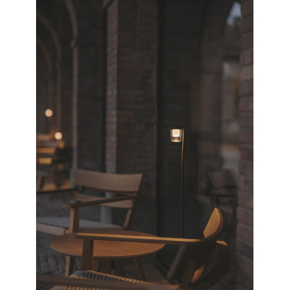 Baliza de jardín Sinia 1200mm IP65 2700K Marrón