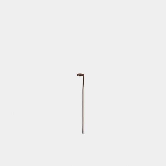 Baliza de jardín Sinia 800mm IP65 LED 2700K Marrón