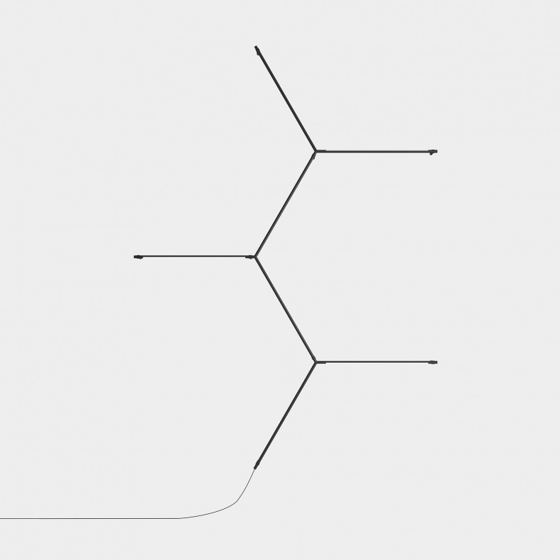 APLIQUE TUBS MODULAR MOLECULAR DOUBLE...