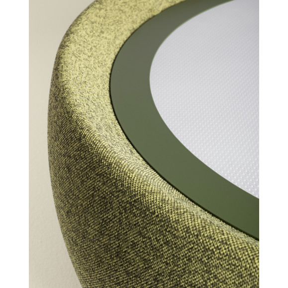 Plafón Gong 2700K Phase cut Verde