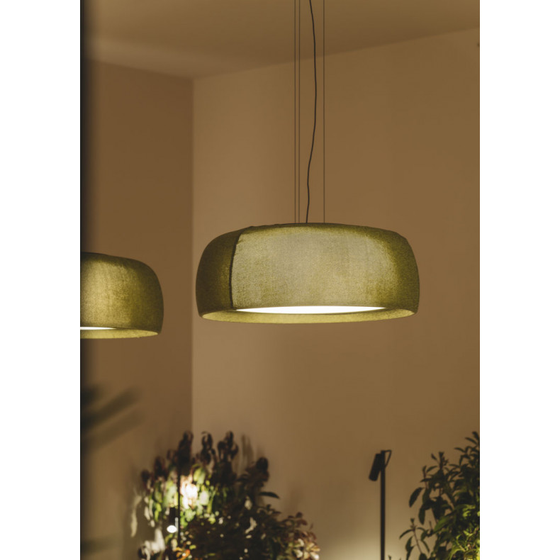 COLGANTE GONG LED 2700K PHASE CUT VERDE