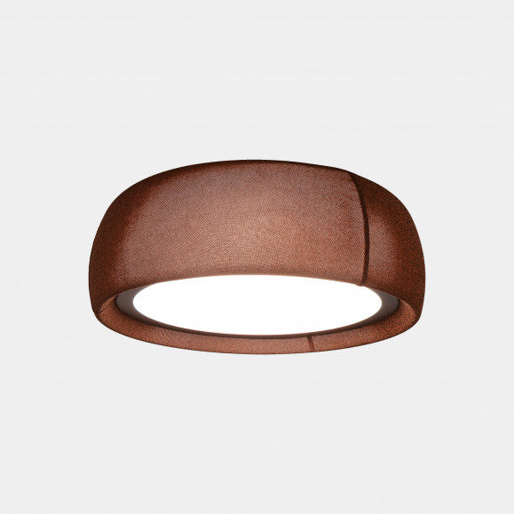 PLAFÓN GONG LED 2700K PHASE CUT ROJO MARRÓN