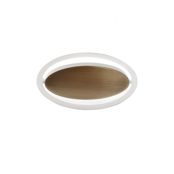 Aplique Ely Recessed Blanco