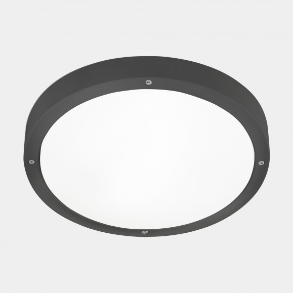Plafón Basic ø360mm Negro