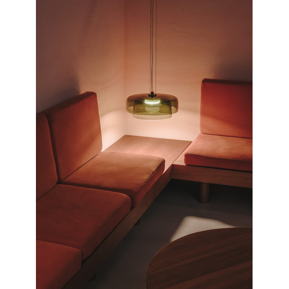 Colgante Levels 2 Bodies Ø420mm + Ø320mm Verde