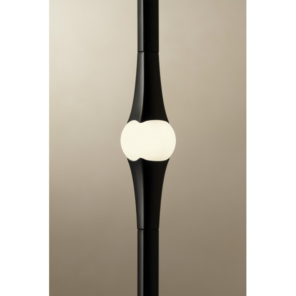 Colgante Dew Vertical 1700mm Surface Negro