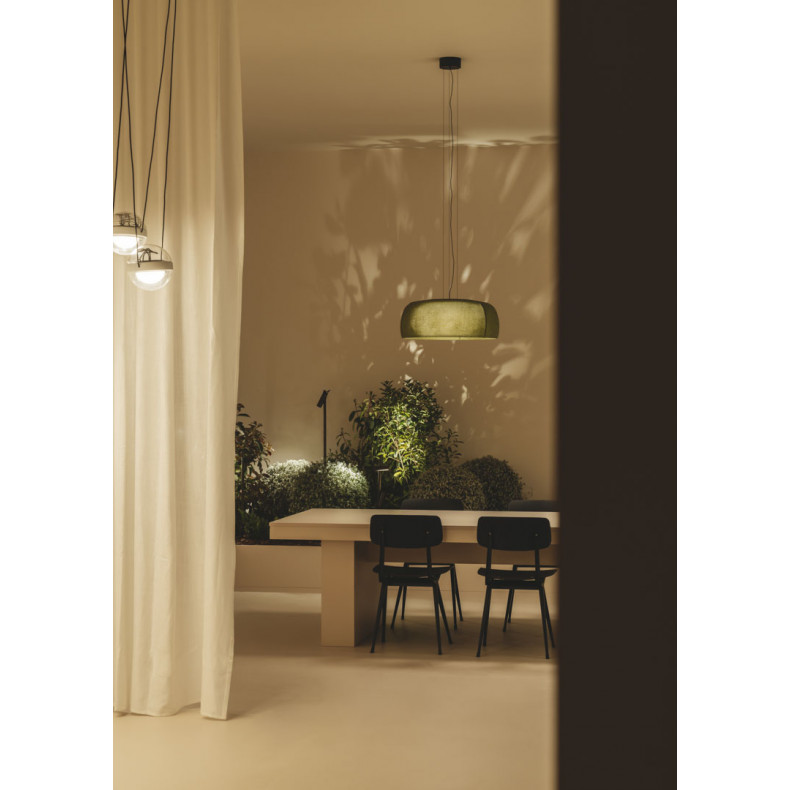 COLGANTE GONG LED 3000K PHASE CUT VERDE