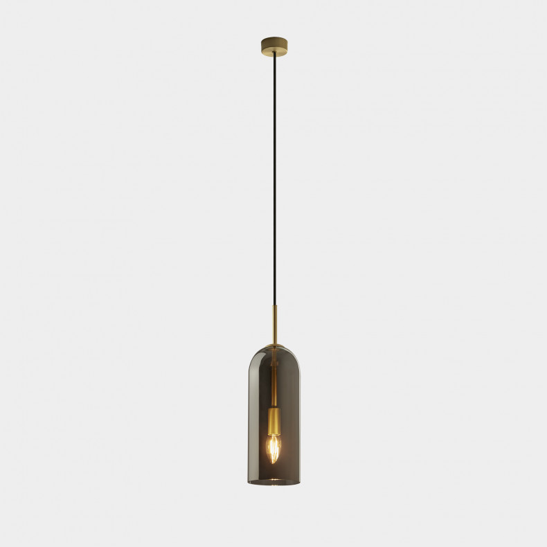 COLGANTE GLAM 310MM E14 9 ORO MATE
