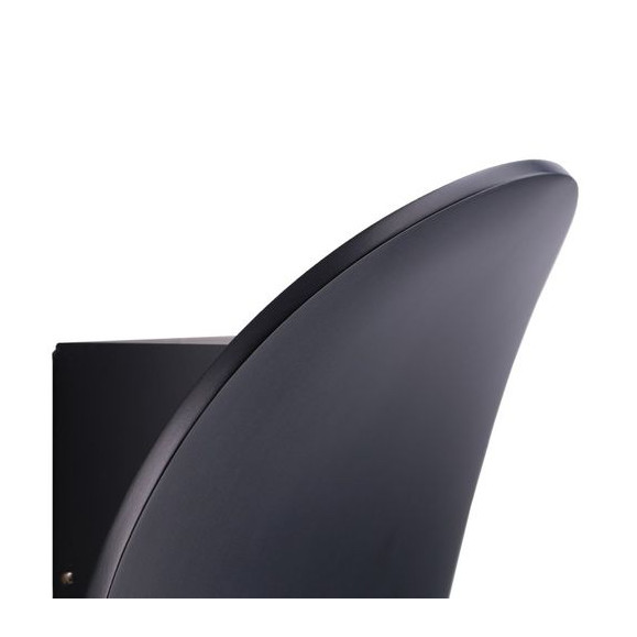 APLIQUE NEU OVAL LED EN NEGRO