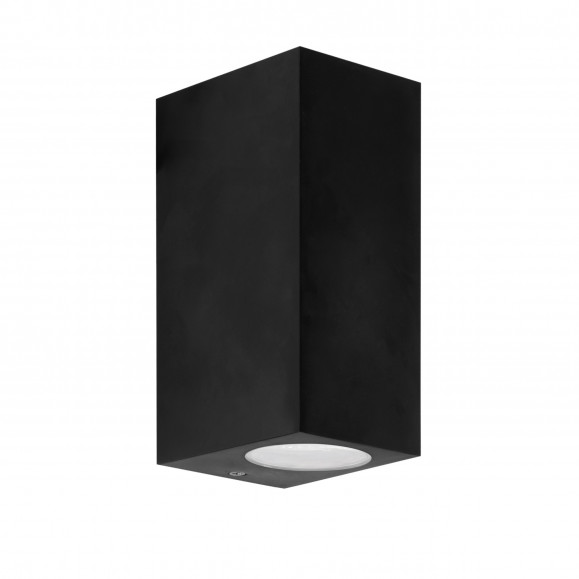 Applique d'extérieur pour ampoule Gu10 Noire