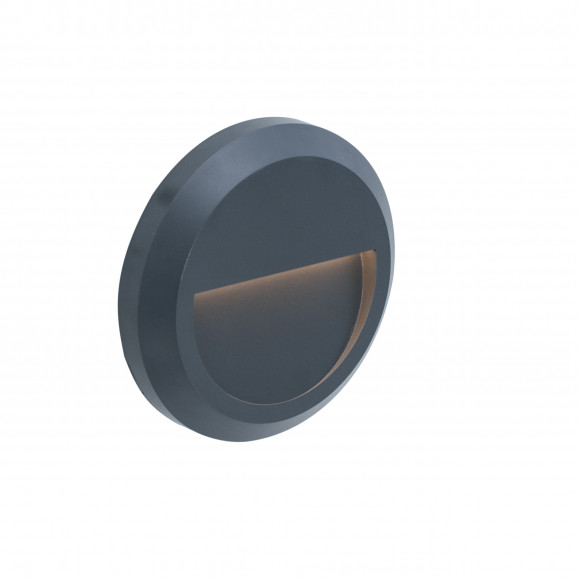 Applique d'extérieur Siram LED blanc chaud gris urbain
