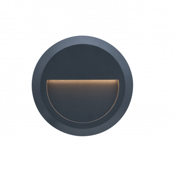 Applique d'extérieur Siram LED blanc chaud gris urbain