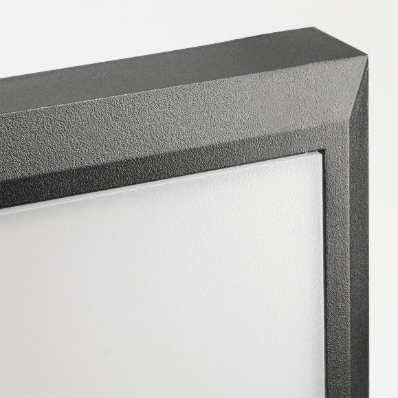 Aplique IP65 Samper LED 3000K ON-OFF Negro