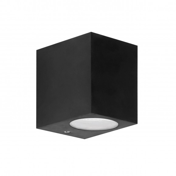 Applique d'extérieur pour ampoule GU10 noire