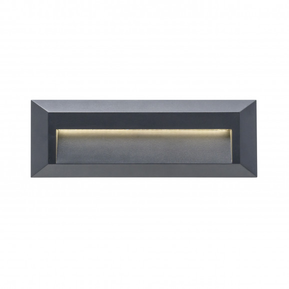 APLIQUE IP65 SIRAM LED 2.5 BLANCO CÁLIDO - 3000K ON-OFF GRIS URBANO 290