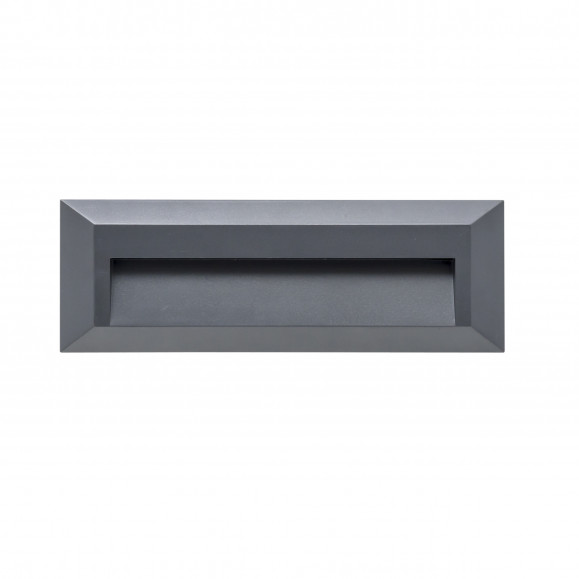 APLIQUE IP65 SIRAM LED 2.5 BLANCO CÁLIDO - 3000K ON-OFF GRIS URBANO 290