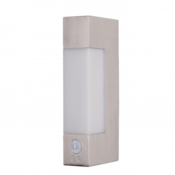 Applique Litus avec capteur LED 5,3W 4000K Acier inoxydable 420lm IP44