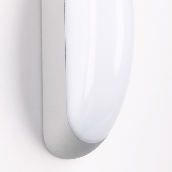 Applique LED Noa 5W 3000K Gris 398lm IP44