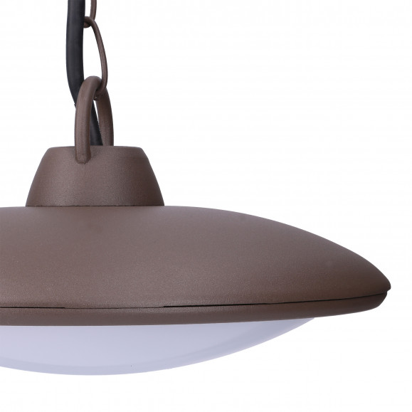 Suspension Extérieure Pergola LED 7,5W 3000K Marron 533lm IP44