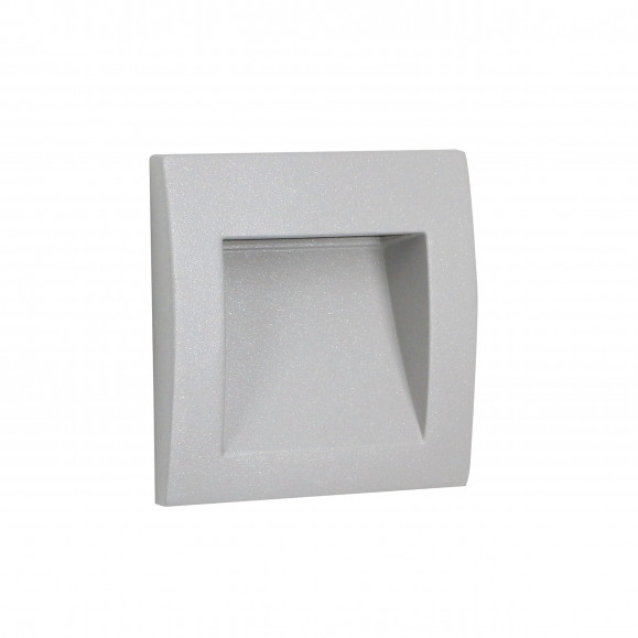 Encastré mural IP65 Face LED 1.7 4000K Gris 120lm