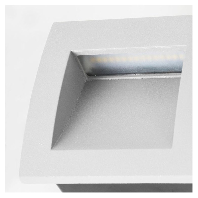 Encastré mural IP65 Face LED 1.7...