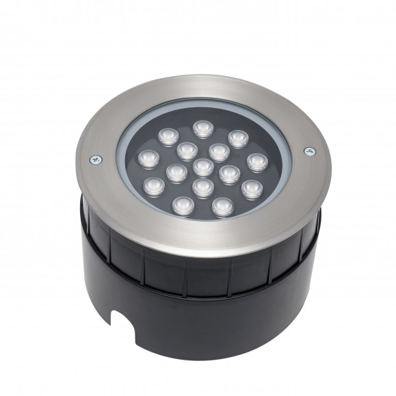 Luminaire encastré au sol extérieur Incasso avec LED blanc chaud 3000K en acier inoxydable