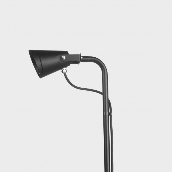 SOL SALON IP65 PIQUE-NIQUE GU10 8W NOIR 637LM