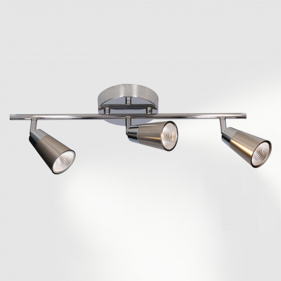 PROJECTEUR LED VITRO TRIPLEX IP20 15W 3000K CHROME 1346LM