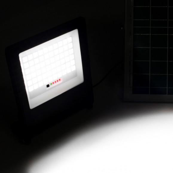 PROJECTEUR LED IP65 BRILLANT 60 BLANC FROID - 6500K GRIS URBAIN