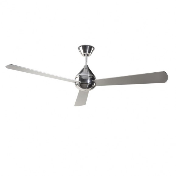 VENTILATEUR TUPAI IP20 1320MM NICKEL SATINÉ WENGUE