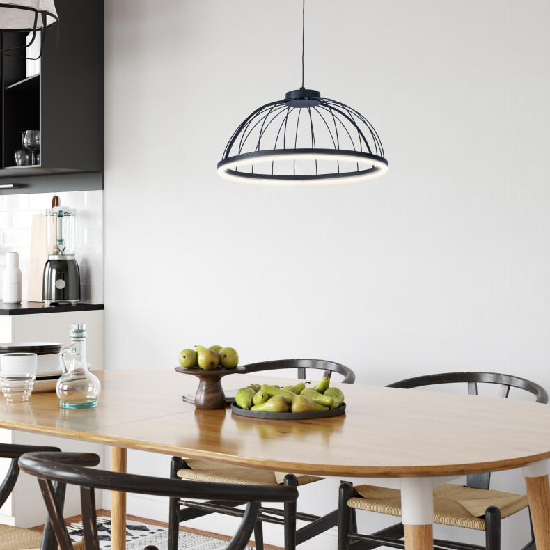 CERCLE LED SUSPENSION 24 BLANC NEUTRE...