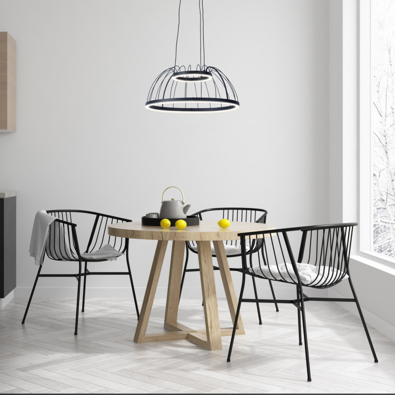 CERCLE SUSPENSION LED 24 BLANC NEUTRE...