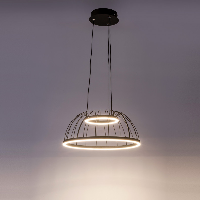 CERCLE SUSPENSION LED 24 BLANC NEUTRE...