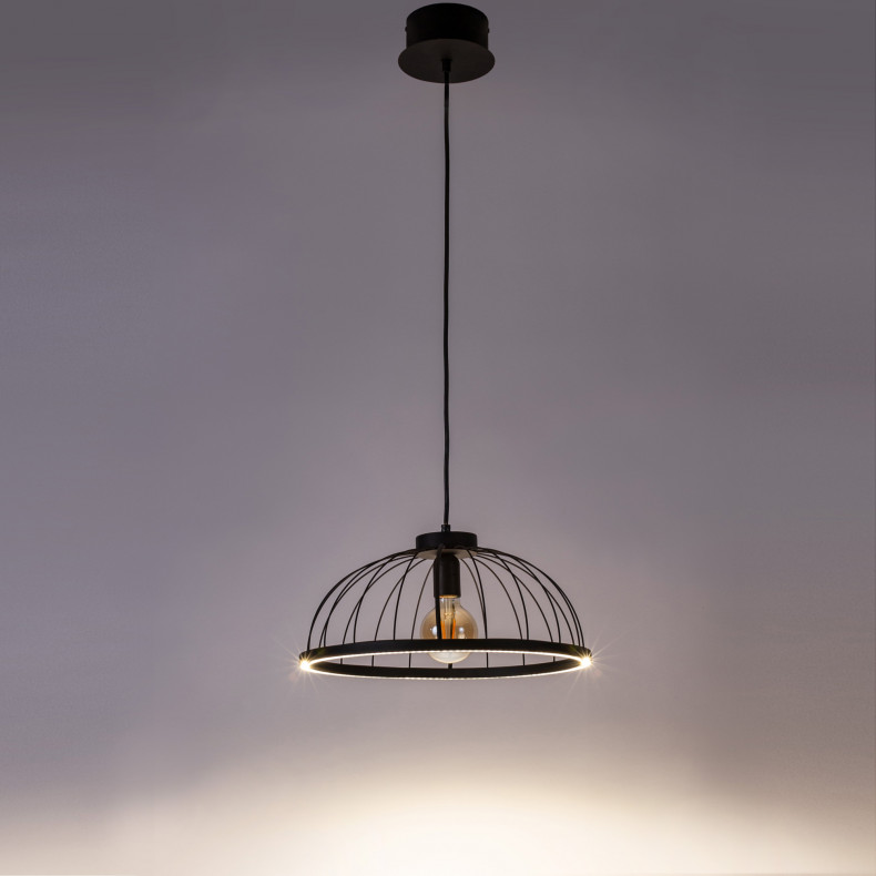 CERCLE LED SUSPENSION E27 39 BLANC...