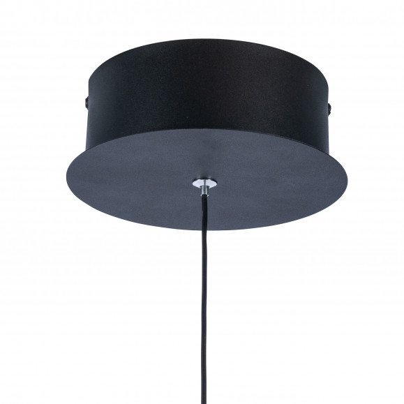 CERCLE LED SUSPENSION E27 39 BLANC NEUTRE - 4000K ON-OFF NOIR