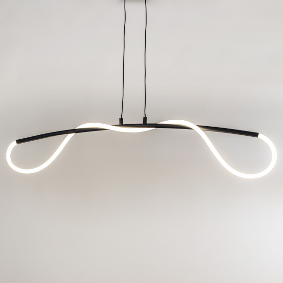 COLGANTE TRESS LED 23.5 BLANCO NEUTRO - 4000K ON-OFF NEGRO 2621